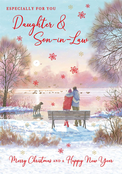 Nigel Quiney 'Especially For You Daughter & Son-In-Law' Christmas Card