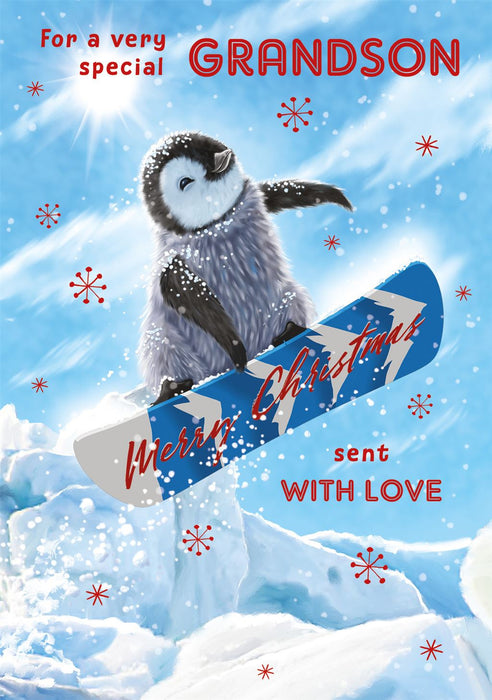 Nigel Quiney 'For A very Special Grandson' Christmas Card