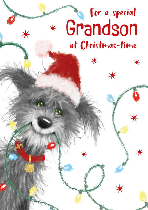 Nigel Quiney 'For A Special Grandson At Christmas Time' Christmas Card