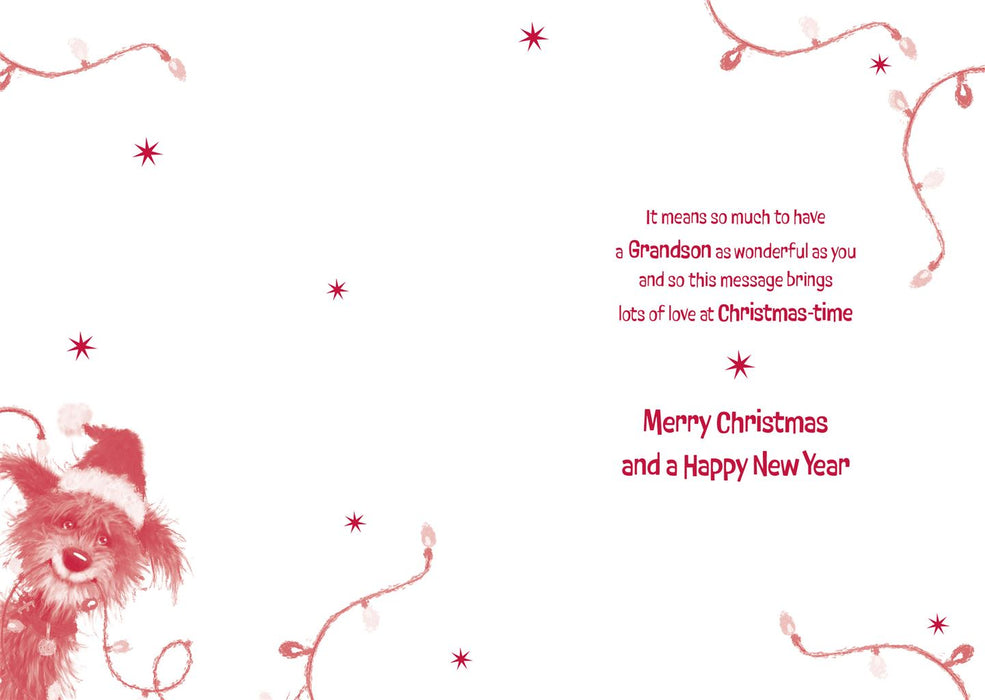 Nigel Quiney 'For A Special Grandson At Christmas Time' Christmas Card