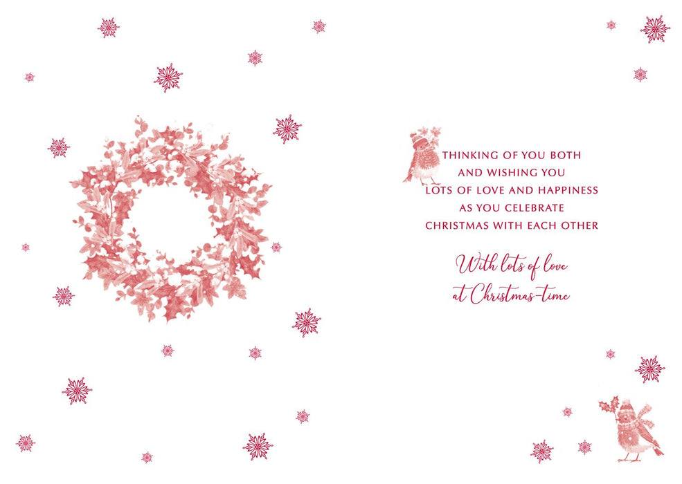 Nigel Quiney 'Christmas Wishes Daughter & Son-In-Law' Christmas Card