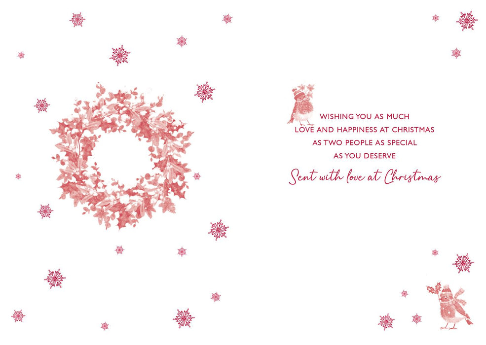 Nigel Quiney 'Christmas Wishes Dear Sister & Brother-In-Law' Christmas Card