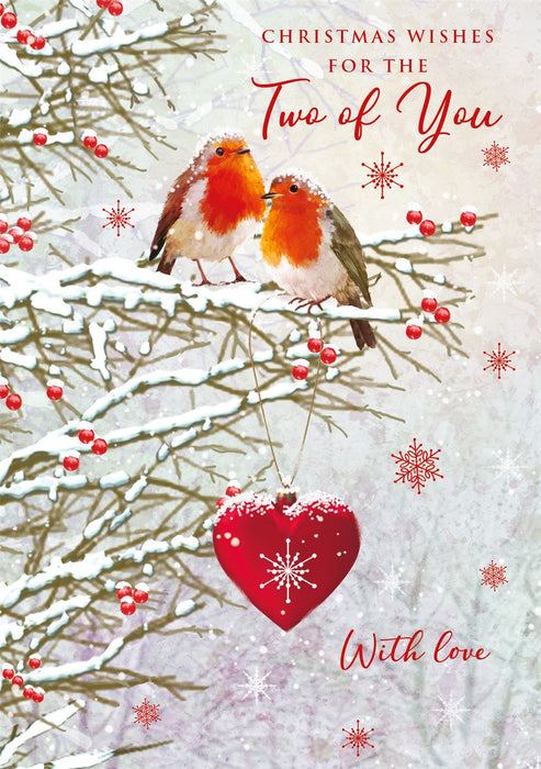 Nigel Quiney 'Christmas Wishes For The Two Of You' Christmas Card