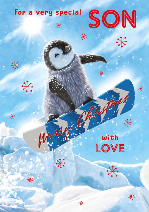 Nigel Quiney 'For A very Special Son With Love' Christmas Card