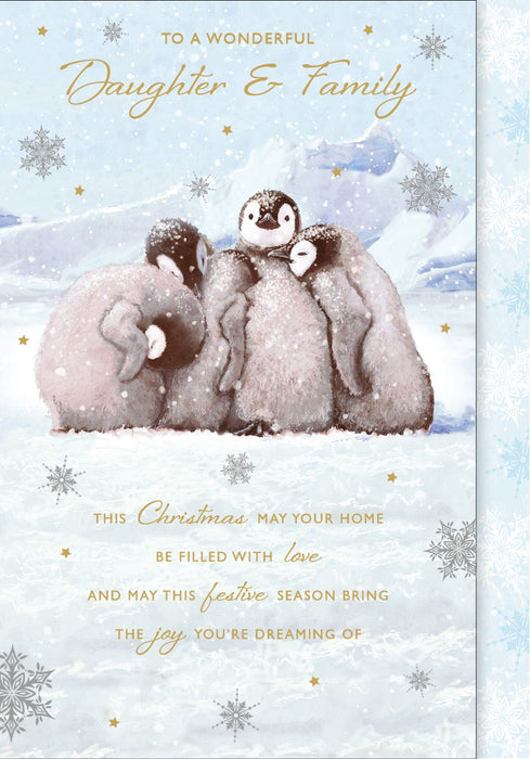 Nigel Quiney 'To A Wonderful Daughter & Family' Christmas Card