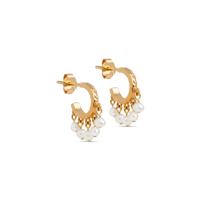 Enamel Copenhagen Astrid Earrings Pearl