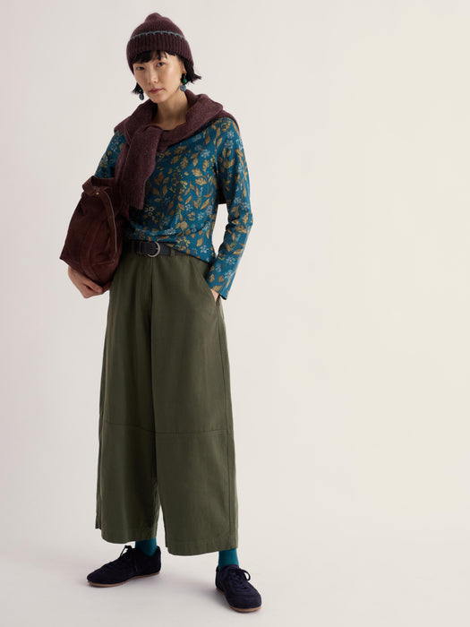 Seasalt Women's Easel Top In Winter Botanical Raincloud