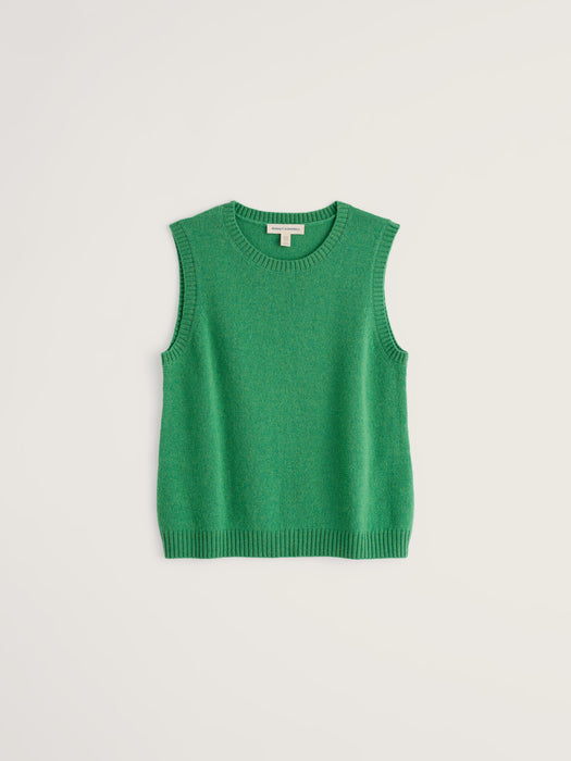 Seasalt Women's East View Knitted Vest In Pea Pod