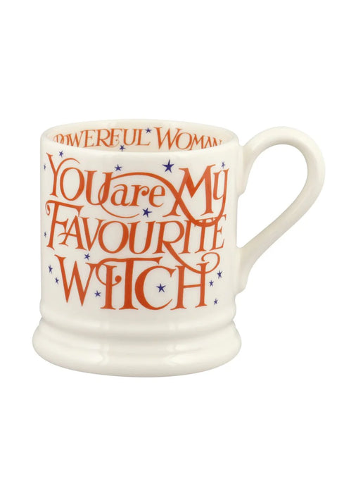 Emma Bridgewater Halloween Toast Favourite Witch 1/2 Pint Mug