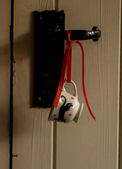 Emma Bridgewater The Wise Witches Black Cats Tiny Teacup Decoration Boxed