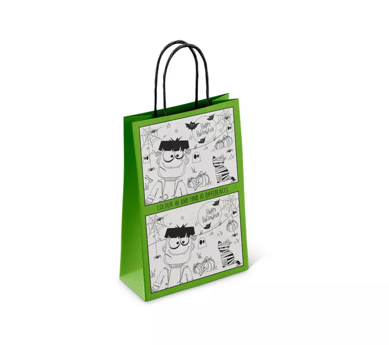 Eurowrap 4 Pack Treat Bags Paper Halloween Activity