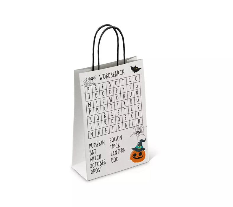 Eurowrap 4 Pack Treat Bags Paper Halloween Activity