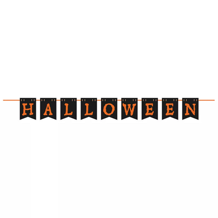 Eurowrap Halloween Paper Banner 2.2m