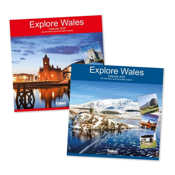 Tallon 2026 Square Calendar Explore Wales