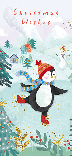 Paper Rose Christmas Money Gift Wallet