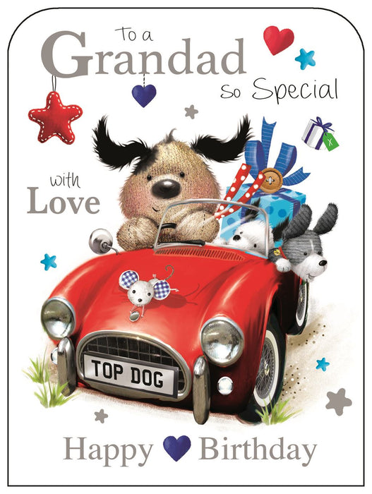 Jonny Javelin 'To A Special Grandad' Birthday Card