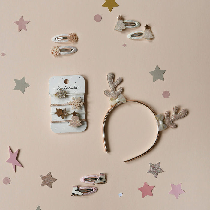 Rockahula Ice Skate Glitter Clips