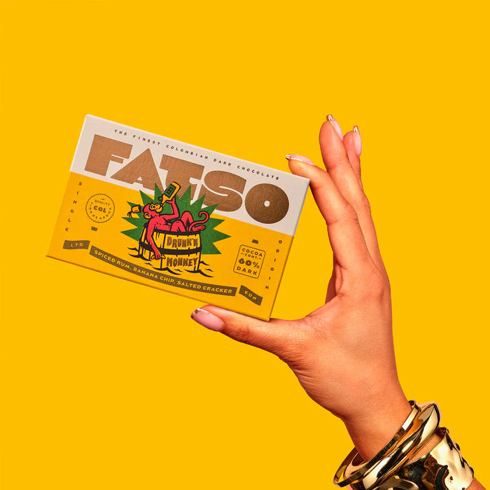 Fatso Drunk'n Monkey Chocolate Bar