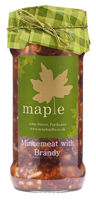 Maple Christmas Mincemeat With Brandy