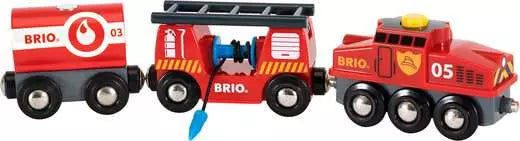 BRIO World Rescue Firefighting Train