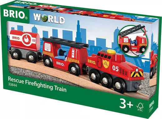 BRIO World Rescue Firefighting Train