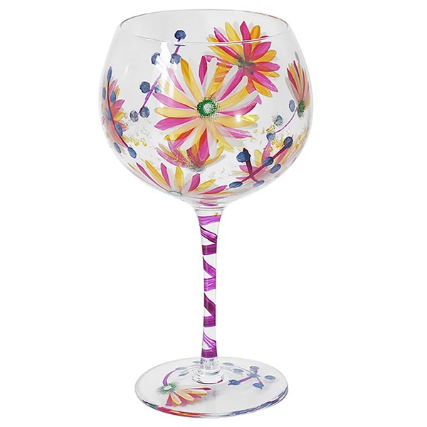Flower Gin Glass Daisy