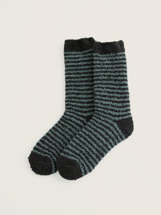 Seasalt Men's Fluffies Socks Short In Canvas Slate