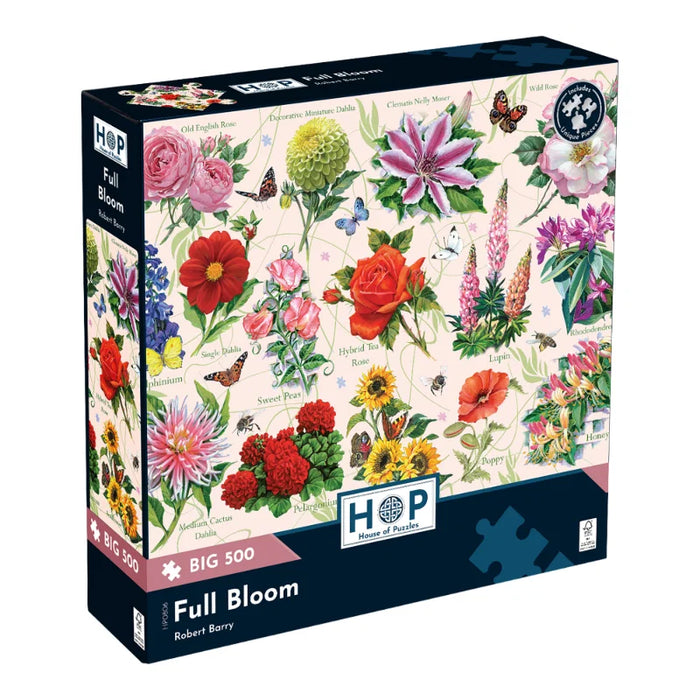 House of Puzzles Full Bloom BIG 500 Jigsaw Puzzle