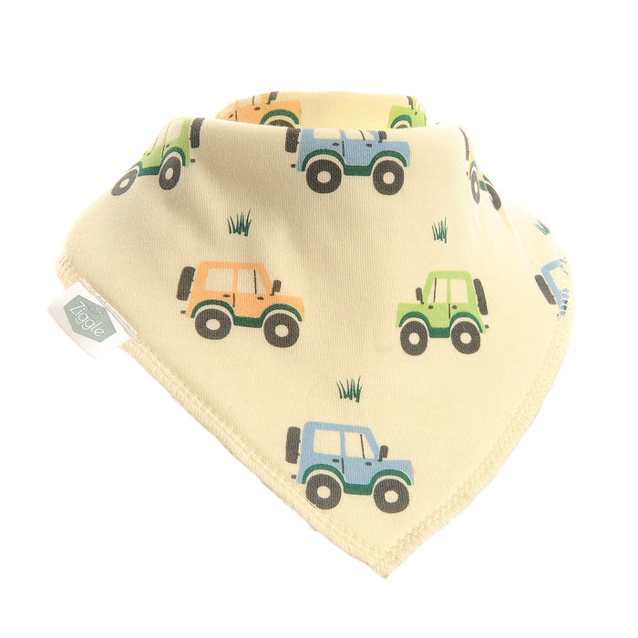 Ziggle Farm Vehicles Bib