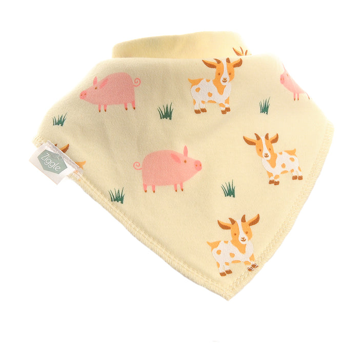 Ziggle Pigs And Goats Bib