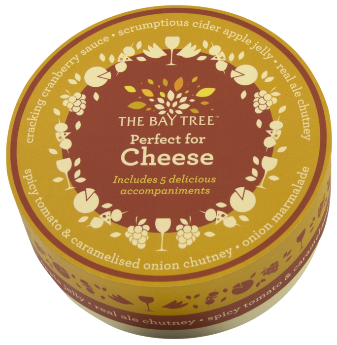 The Bay Tree Perfect For Cheese Round Gift Pack