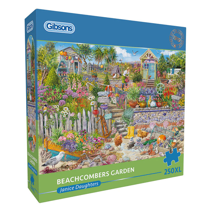 Gibsons Beachcombers Garden 250 XL Piece Jigsaw Puzzle
