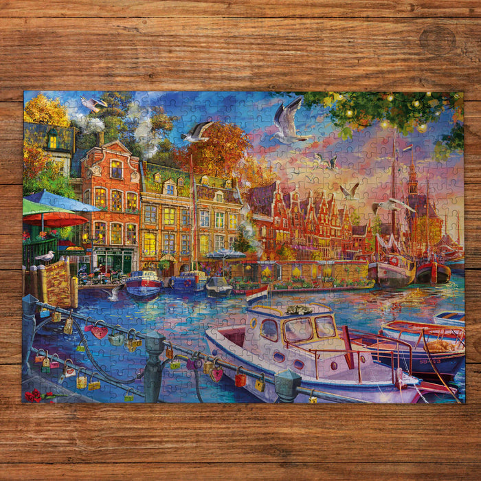 Gibsons Harbour Reflections 500 Piece Puzzle