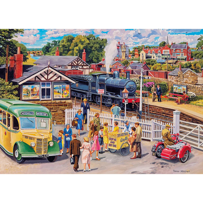 Gibsons Treats At The Station 500XLpc Jigsaw Puzzle