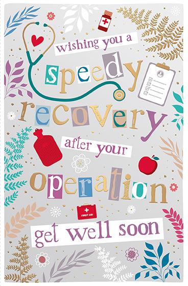 Words & Wishes 'Speedy Recovery' Card