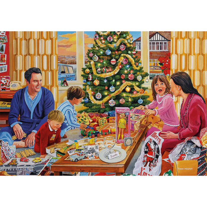 Gibsons A Christmas to Remember 4x500 Piece Jigsaw Puzzle