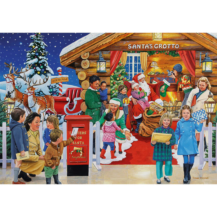 Gibsons A Christmas to Remember 4x500 Piece Jigsaw Puzzle