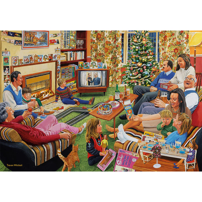 Gibsons A Christmas to Remember 4x500 Piece Jigsaw Puzzle