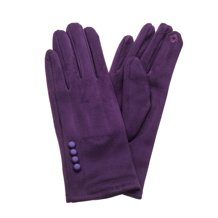 Park Lane Deep Purple Gloves