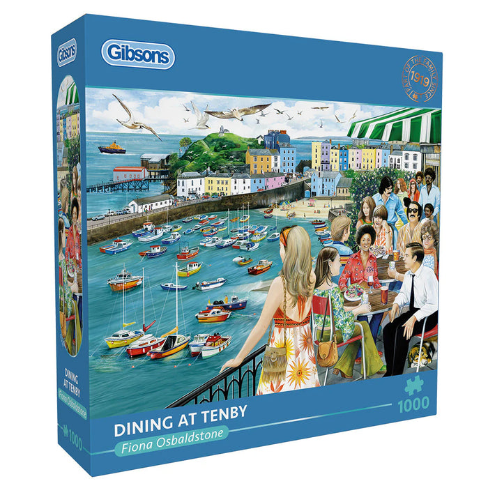 Gibsons Dining at Tenby 1000pc Jigsaw Puzzle