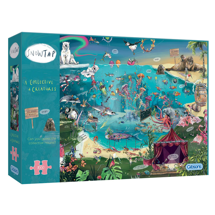 Gibsons A Collective Of Creatures 1000pc Jigsaw Puzzle