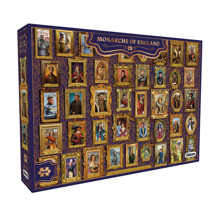 Gibsons Monarchs of England 1000pc Jigsaw Puzzle