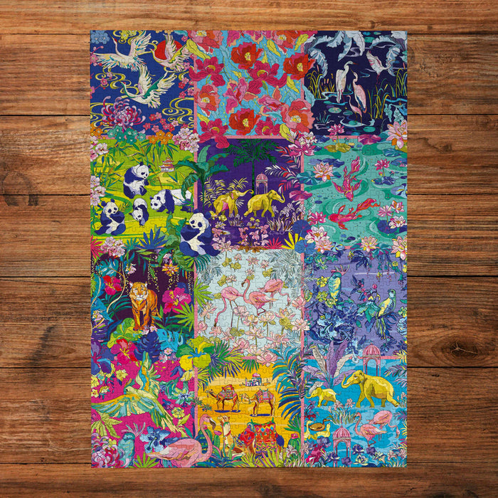 Gibsons HoT Nature #39 s Carnival 1000 Piece Puzzle Maple Gifts