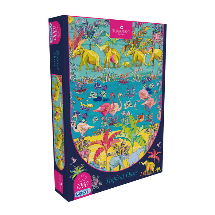 Gibsons HoT Tropical Oasis 1000 Piece Puzzle