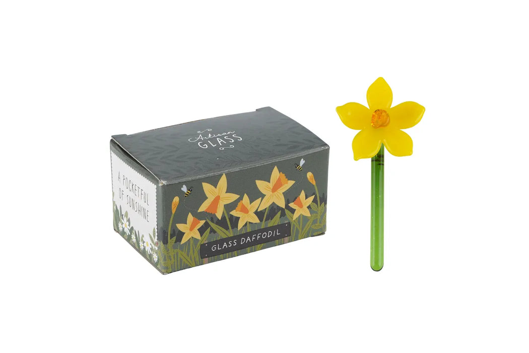 CGB Artisan Glass Daffodil Figure