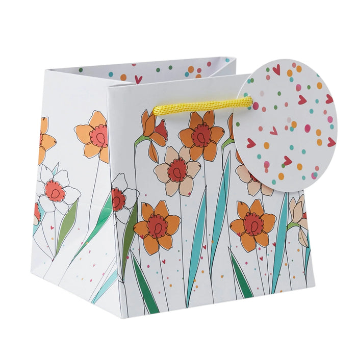 Belly Button Daffodil Mug Gift Bag