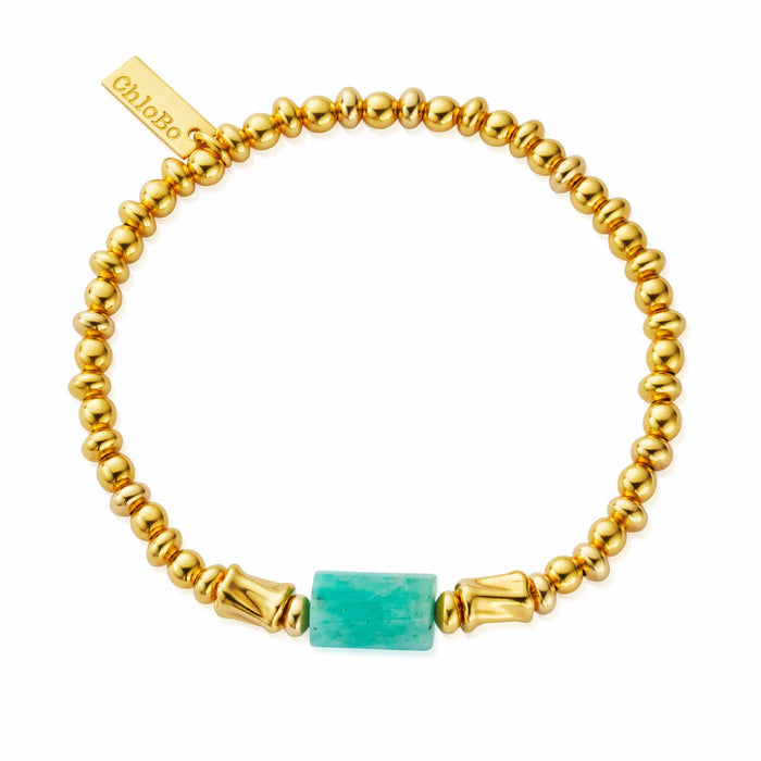 Chlobo Balance Spirit Stone Gold Bracelet