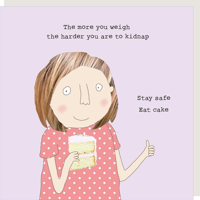Rosie Made A Thing Card - Stay Safe