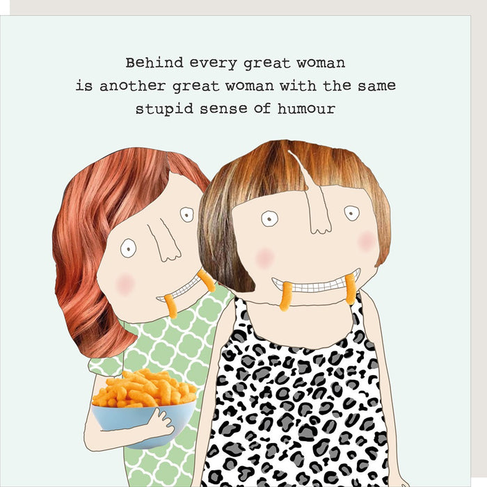 Rosie Made A Thing Card - Great Woman