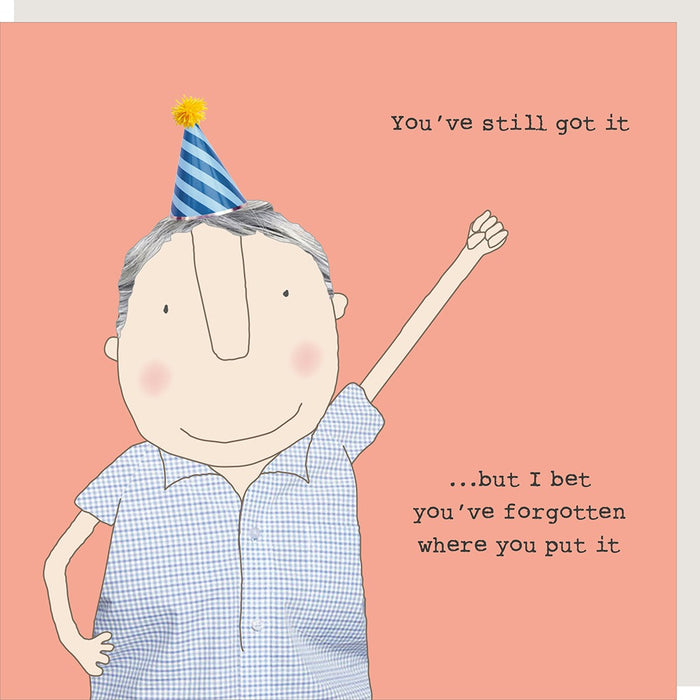 Rosie Made A Thing Card - Forgotten